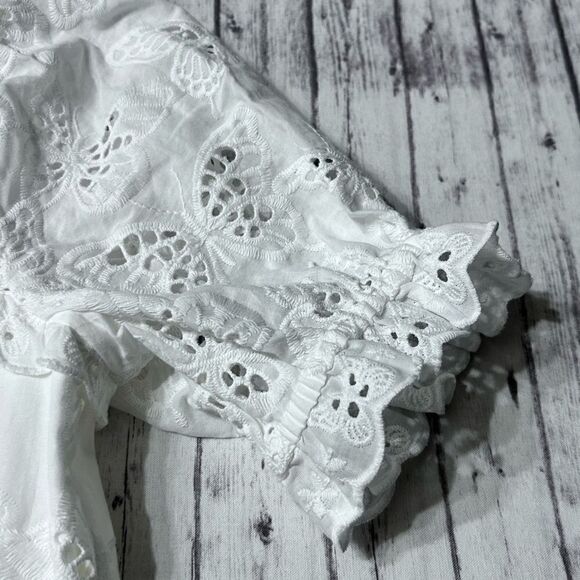 Kate Spade Butterfly Eyelet Top - Picture 6 of 15